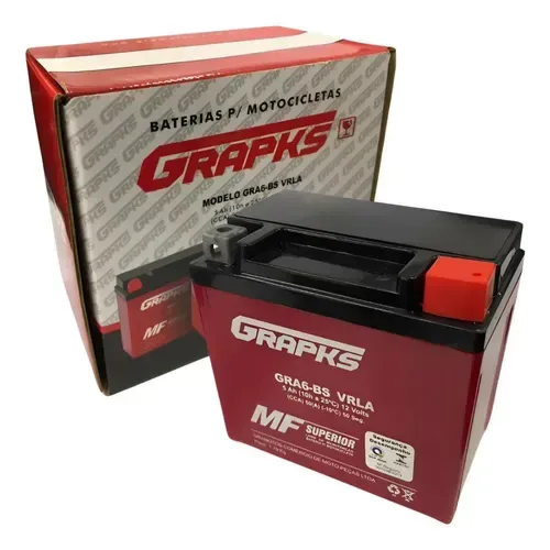 Bateria de Moto Grapks 5Ah Universal